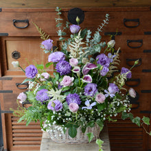 画像をギャラリービューアに読み込む, 紫色が基調のアレンジ L