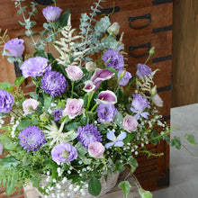 画像をギャラリービューアに読み込む, 紫色が基調のアレンジ L