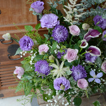 画像をギャラリービューアに読み込む, 紫色が基調のアレンジ L
