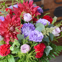 画像をギャラリービューアに読み込む, 赤紫色が基調のアレンジ M