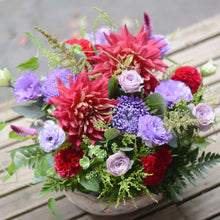 画像をギャラリービューアに読み込む, 赤紫色が基調のアレンジ M