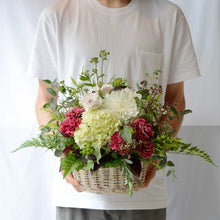 画像をギャラリービューアに読み込む, 白色と赤色の基調のアレンジ M